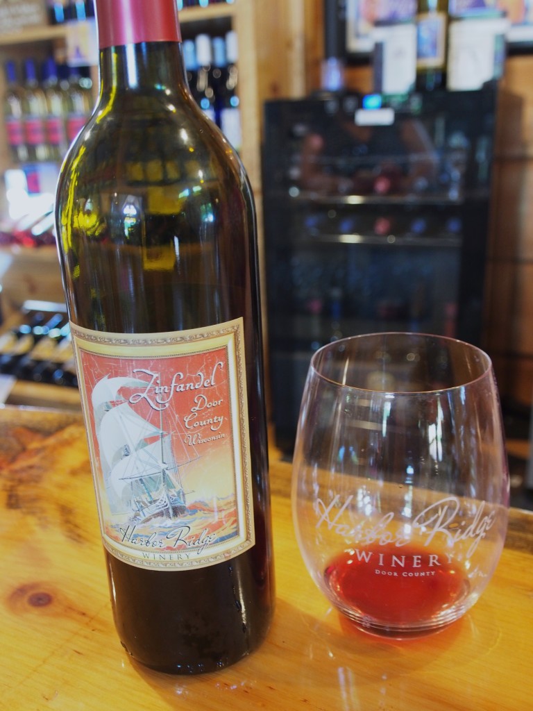 Harbor Ridge Zinfandel, #3 in our wine flight, makes for an ideal back-patio sipper.